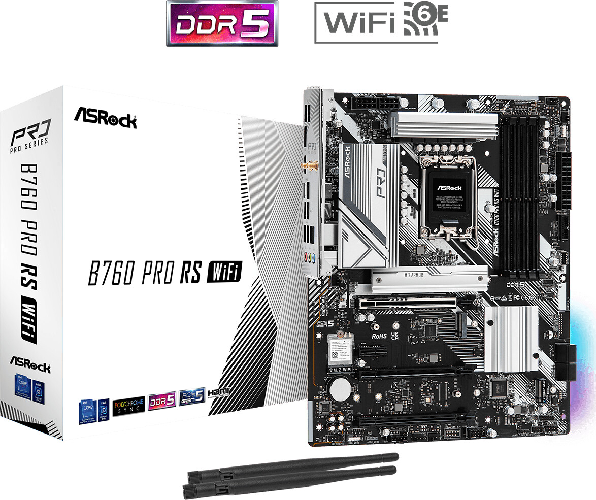 ASRock B760 Pro RS WiFi