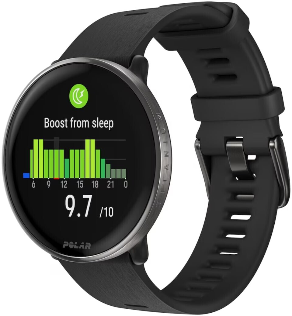 Polar Ignite 3 Titanium silicone strap a 238 71 oggi Migliori prezzi e offerte su idealo