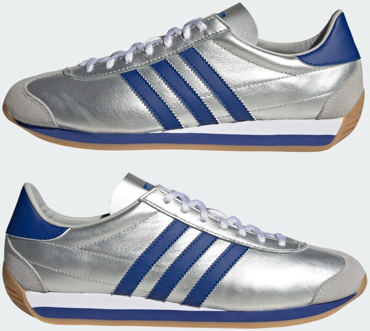 Buy Adidas Country OG matte silver/bright blue/cloud white