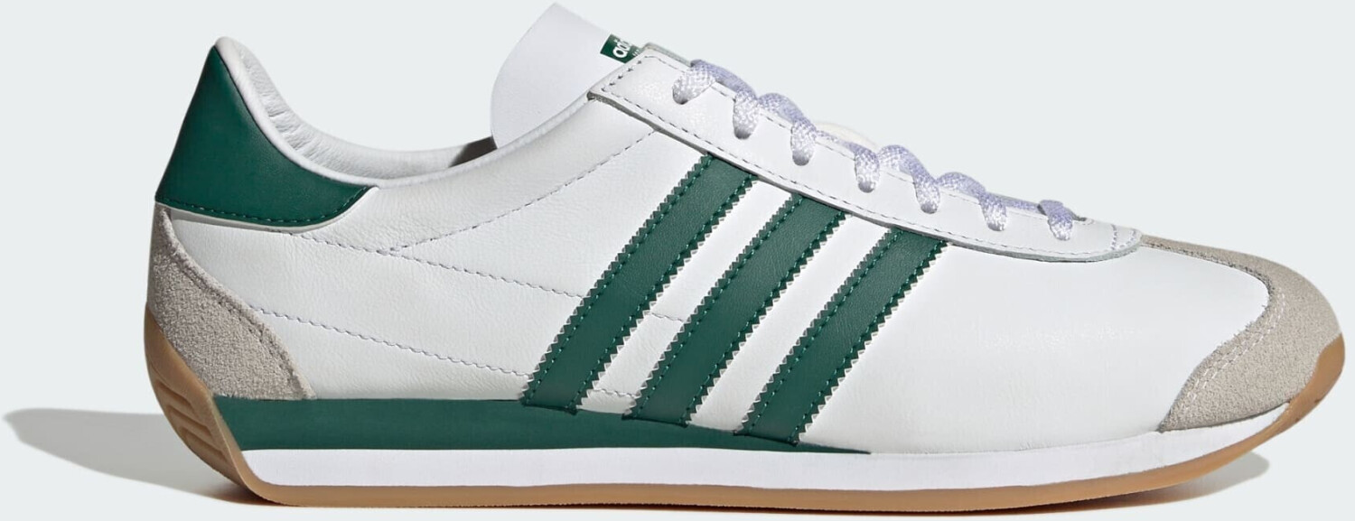 Adidas country og trainers chalk white/green sales