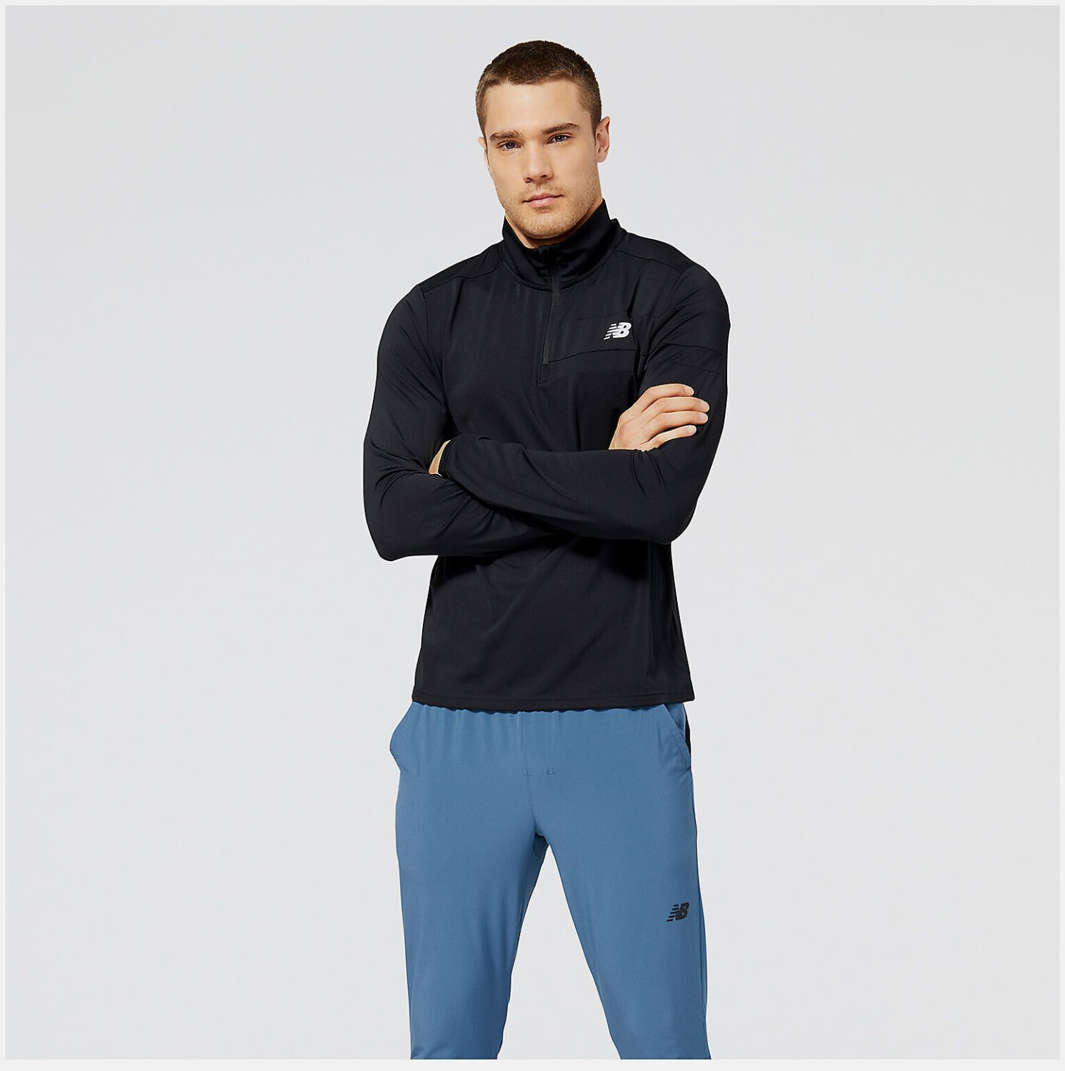 New Balance Accelerate Half Zip (MT23227) black