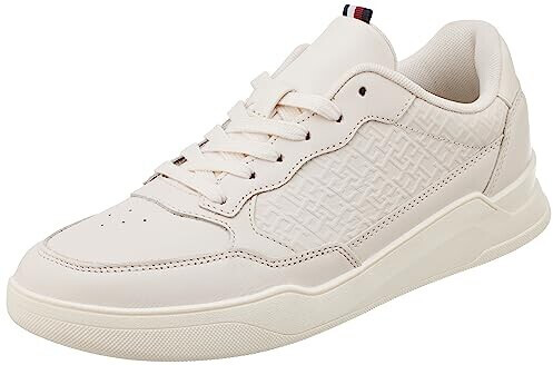 Tommy Hilfiger Elevated Cupsole Mono Detail FM0FM04698 weathered white