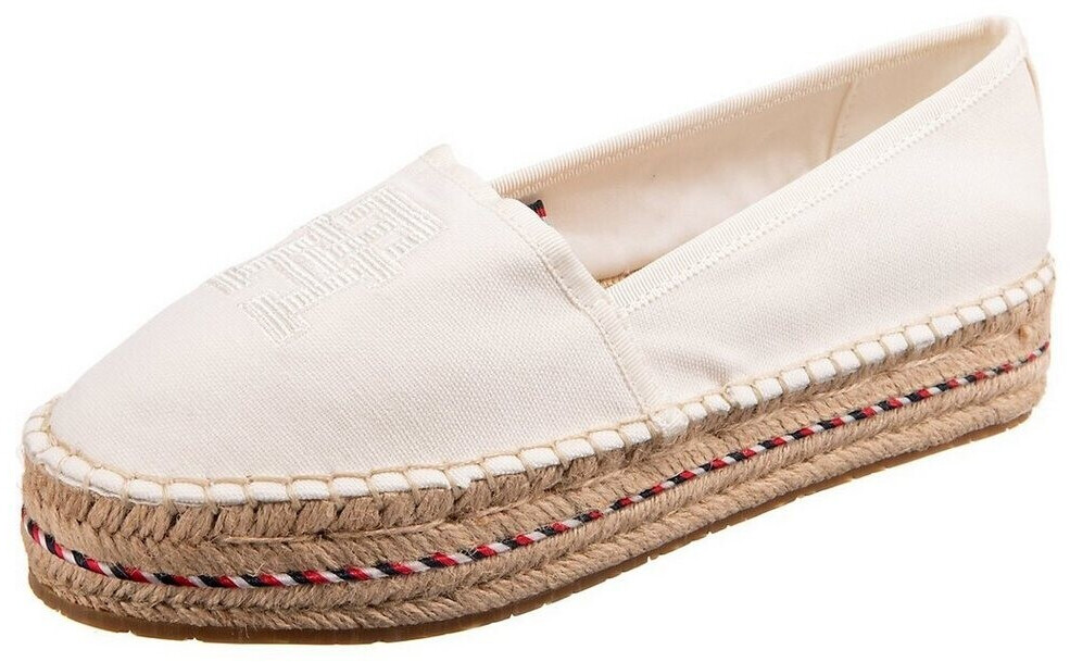 Tommy Hilfiger Embroidered Flatform FW0FW07014 ecru