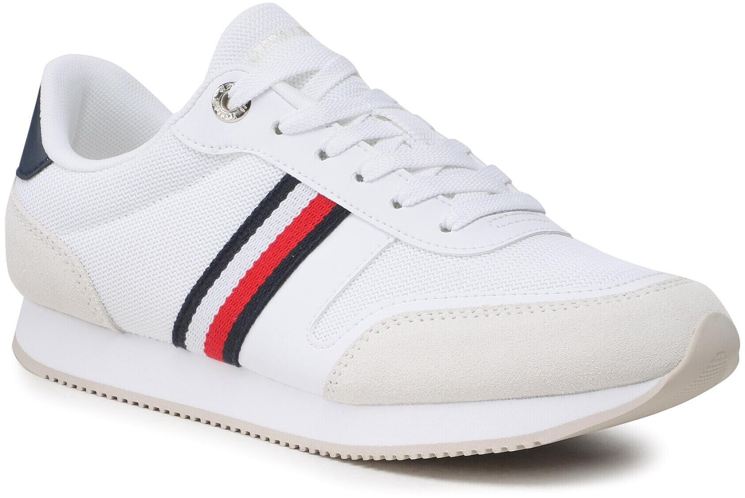 Tommy Hilfiger Essential Stripes Runner FW0FW07382 white