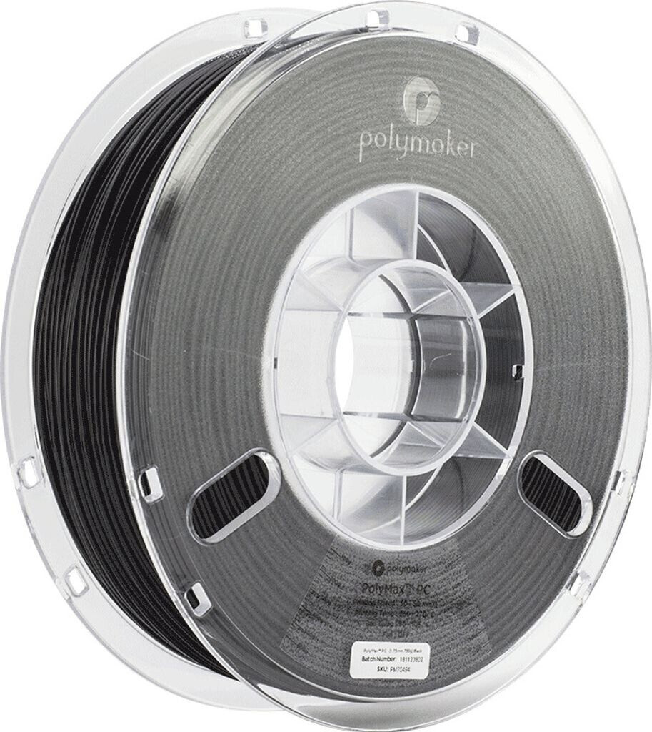 Polymaker Polymax Tough PC Filament 1,75mm 750g Black
