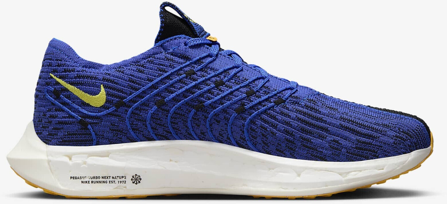 Nike Pegasus Turbo Next Nature racer blue black sundial high