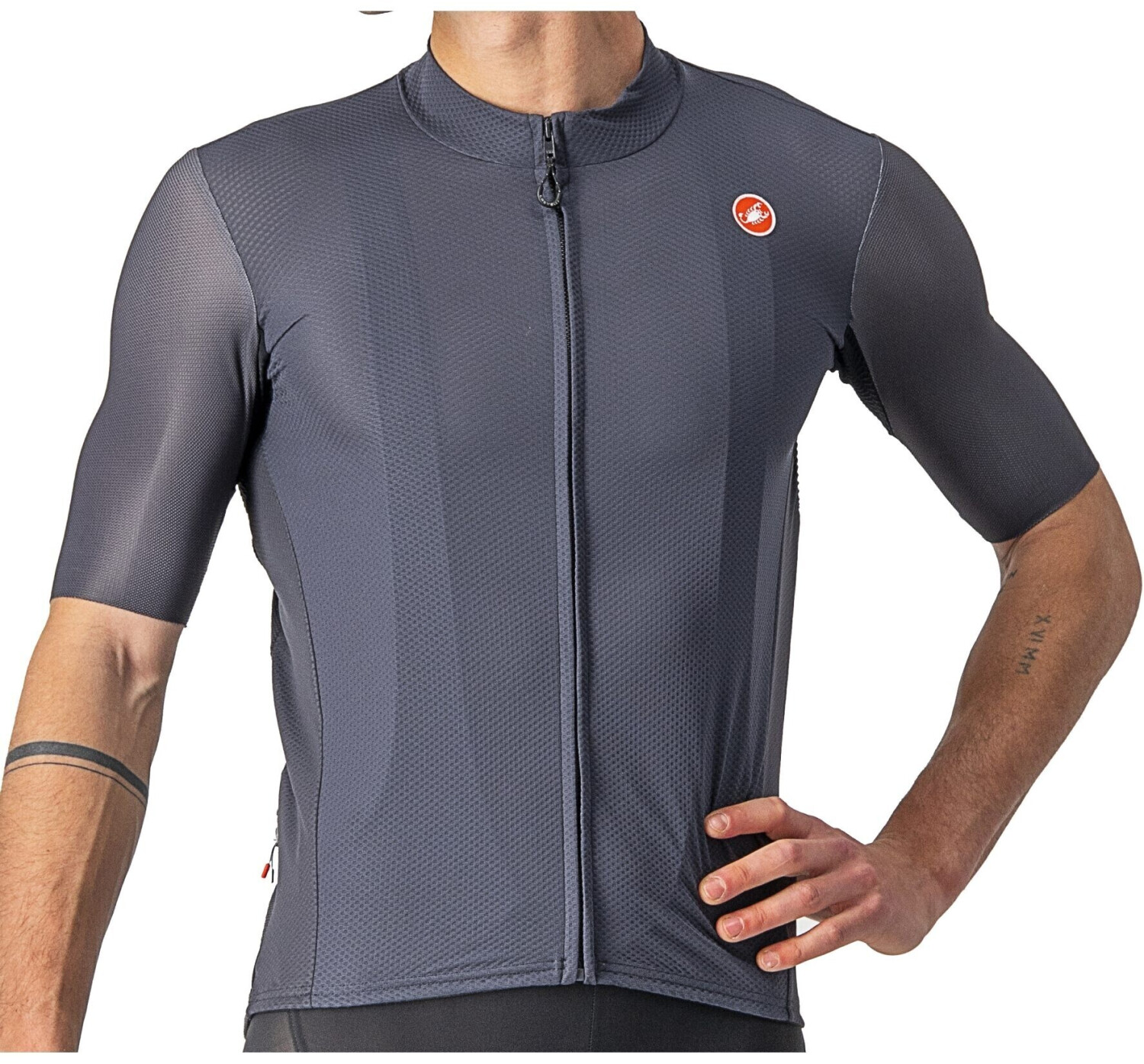 Castelli Endurance Elite SS Jersey (2023) dark gray