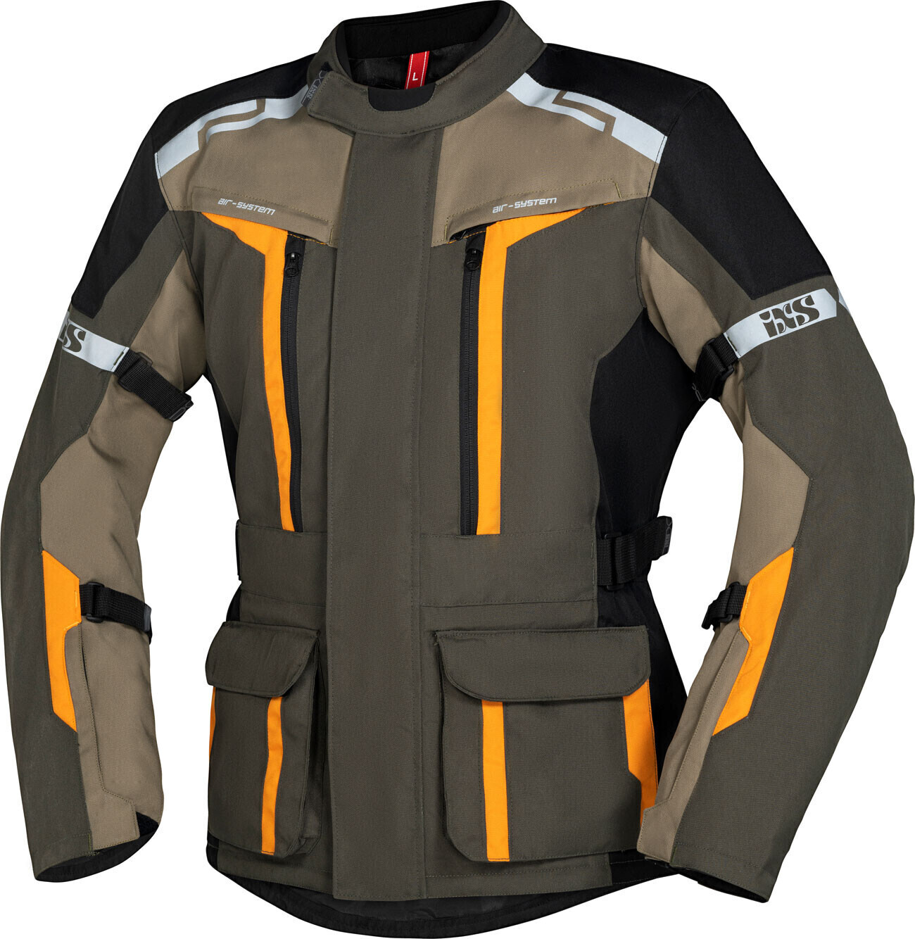 IXS Evans 2.0 Jacket Oliv/black/Beige/Orange