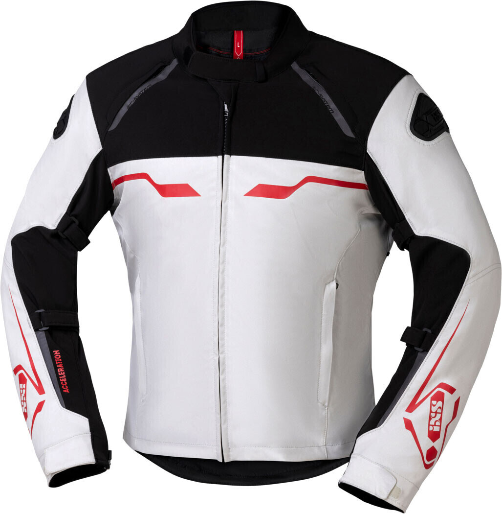 IXS HexalonT Jacket white/black/red