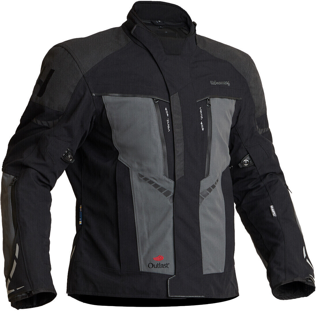 Halvarssons Vansbro Wasserdichte Jacket black/grey
