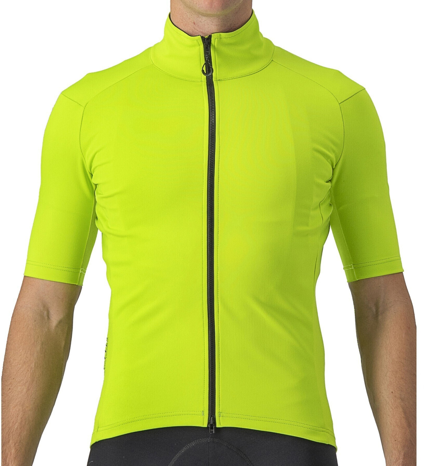 Castelli Perfetto RoS 2 Wind Jersey electric lime