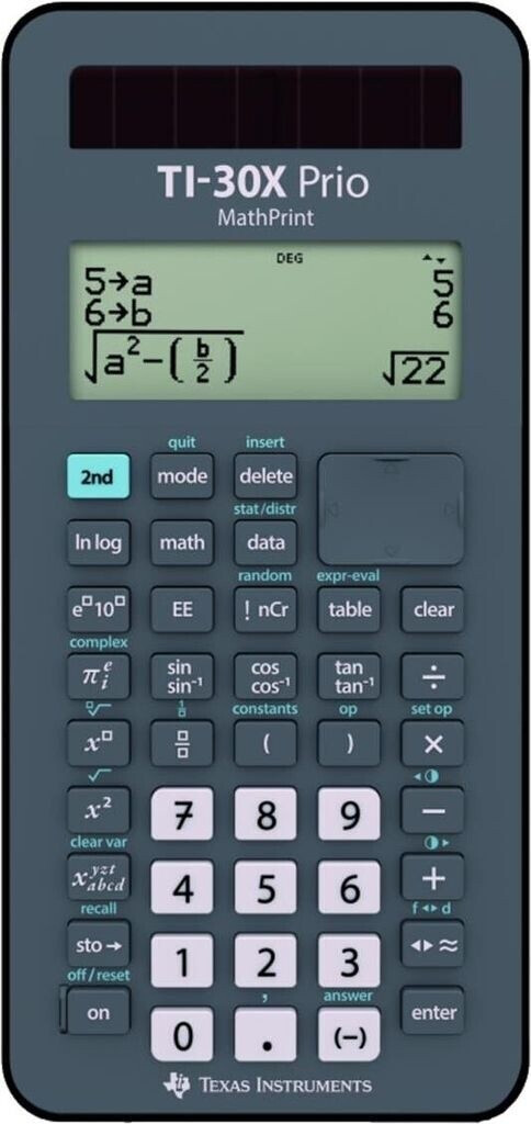 Texas Instruments TI-30X Prio MathPrint black