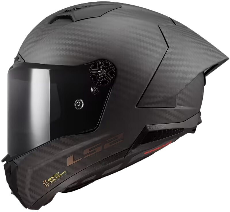 LS2 FF805 Thunder Carbon GP Aero mat noir