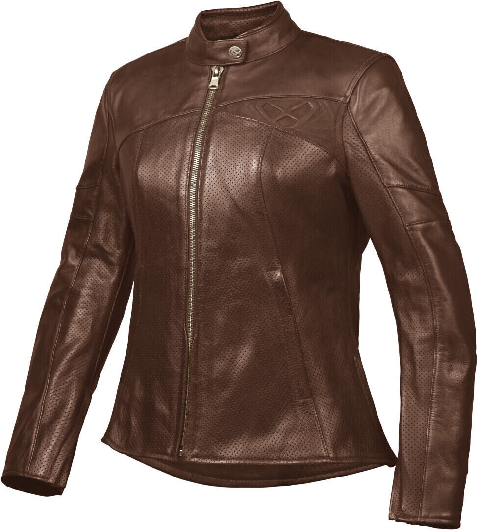 IXON Blouson Cranky Air Lady perforé marron