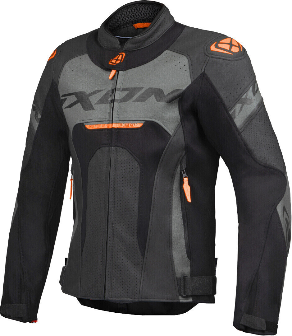 IXON Blouson Jackal JKT noir/gris/orange