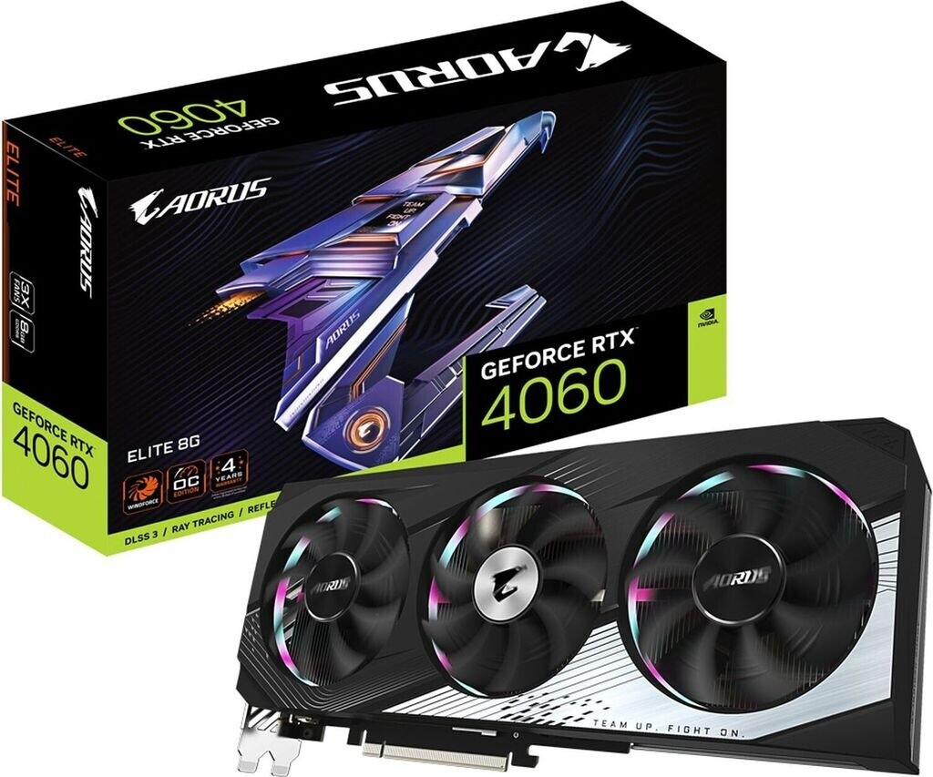GigaByte GeForce RTX 4060 desde 405,55 € | Compara precios en idealo