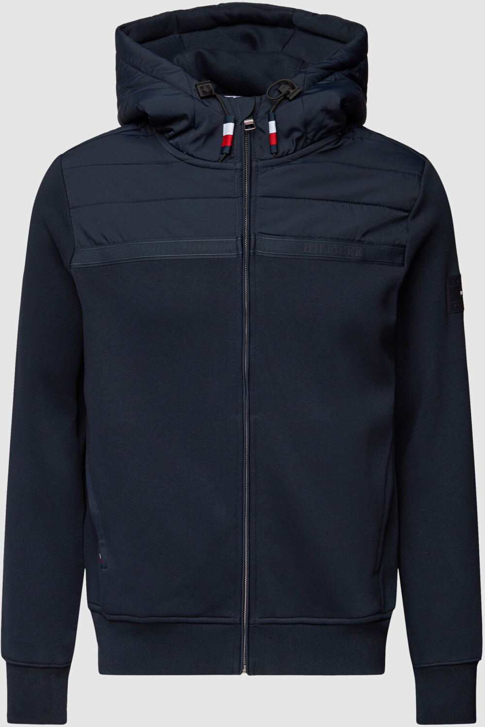 Tommy Hilfiger Zip-Thru Toggle Cord Hoody (MW0MW29305) desert sky