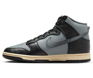 Black nike dunks high sale