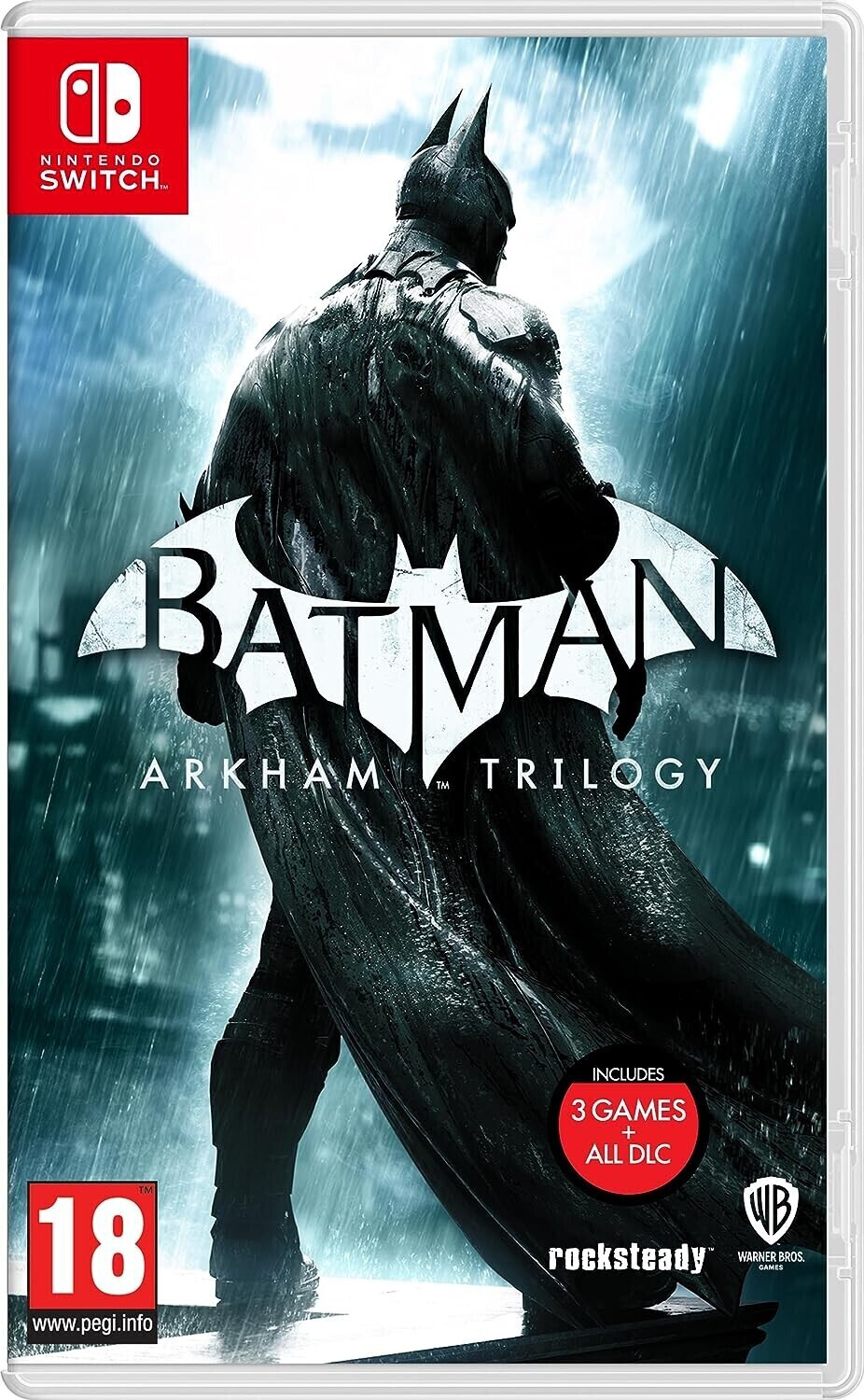 Photos - Game Warner Bros Batman: Arkham Trilogy (Switch)