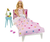 Parure de lit réversible Barbie Sirène - Rose - 140 cm x 200 cm