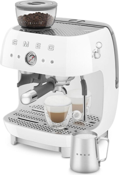 Smeg EGF03WHEU Siebträgermaschine weiß, Bild 3