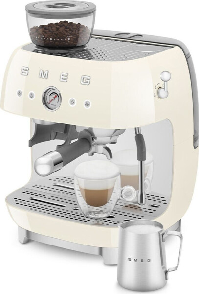 Smeg EGF03CREU Siebträgermaschine creme, Bild 8