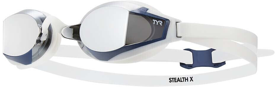 Tyr Stealth-x Mirrored Performance Swimming Goggles Unisex (LGSTLXM)