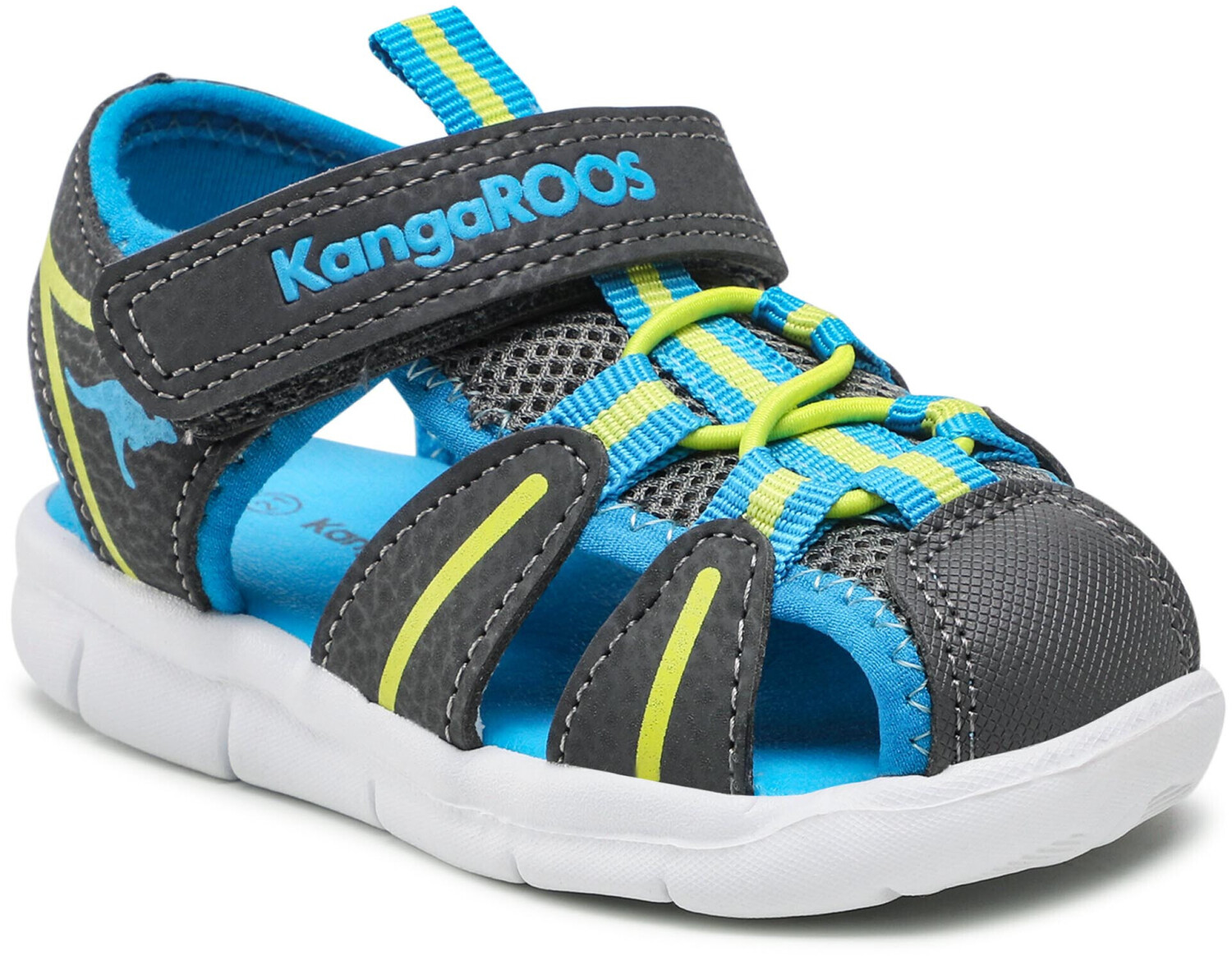 KangaROOS K-Grobi (02106-2014) steel grey/lime ab 23,03 € | Preisvergleich  bei