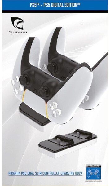 Piranha PS5 Dual Slim Controller Charging Dock, Bild 3