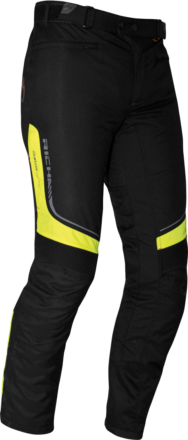 Richa Colorado Trousers Black/Fluorescent Yellow