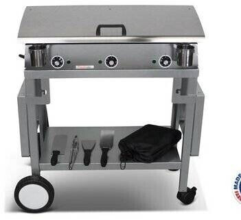 Planchaelec LUX 830 INOX (Chariot Monceau)