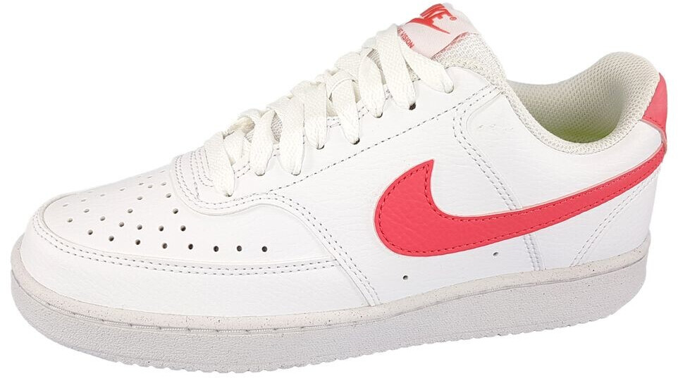Nike Women Court Vision Low NN White / Sea Coral / Volt Black ab 54 85
