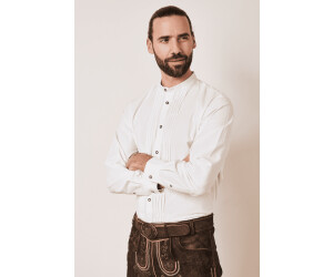 Stockerpoint Camicia Uomo Marius - Trachtenhemd Con Colletto Alto E Quadri - Modello Bavarese