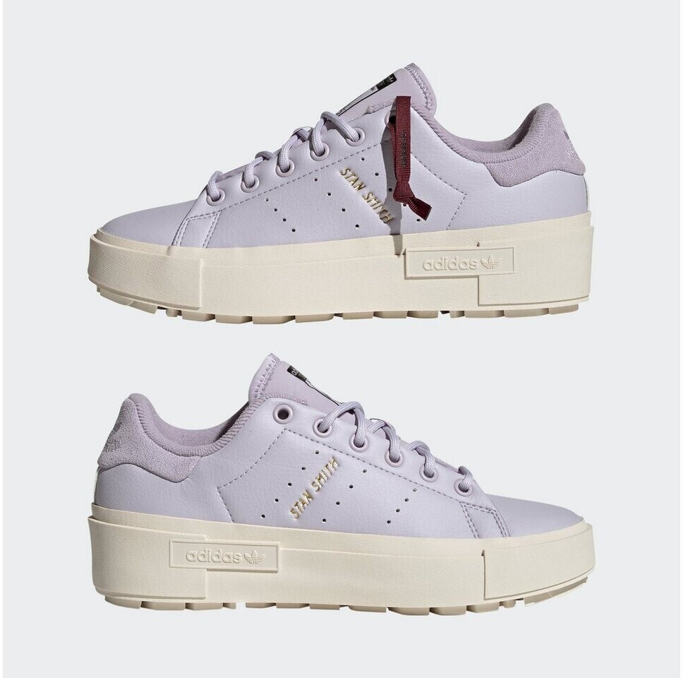Stan smith top croco homme violet