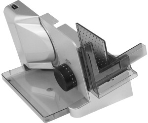 ritter E 16 Duo Plus elektrische allessnijder & snijmachine van metaal met ECO-motor, Made in Germany, zwart