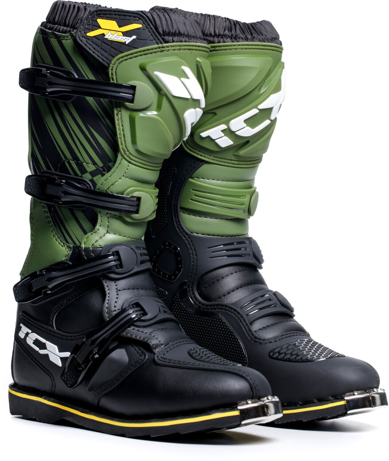 TCX Bottes X-Blast (2023) noir/vert/jaune