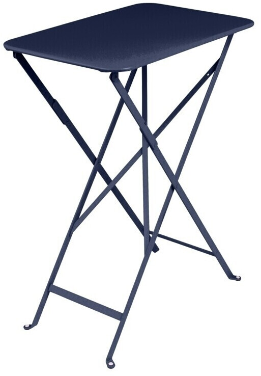 Fermob BISTRO Folding Table Rectangular Metal 37x57cm Abyss Blue