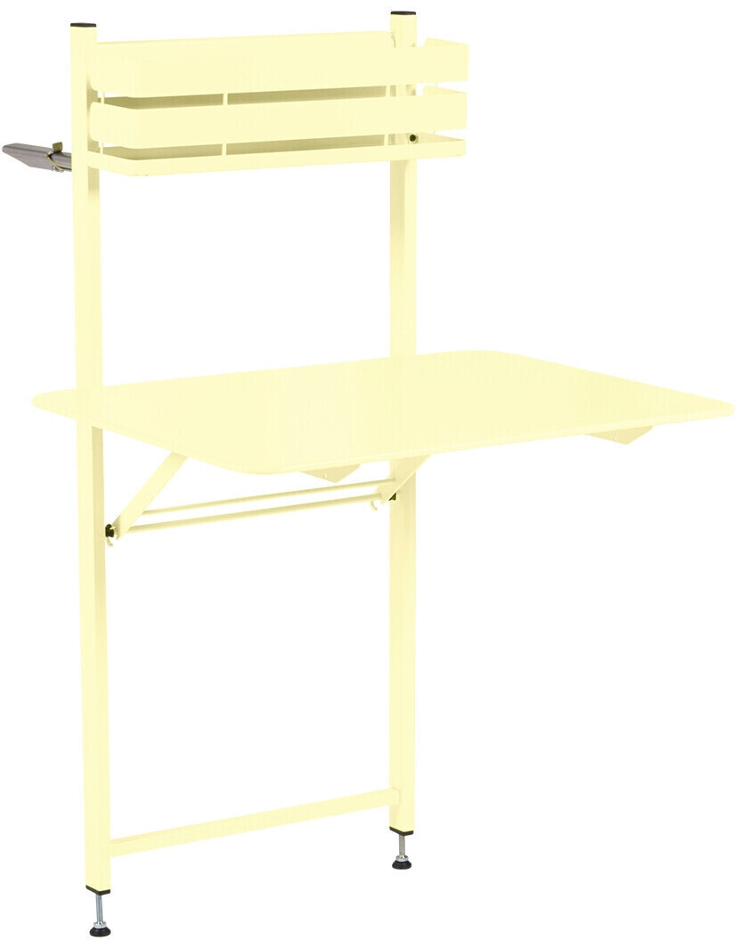 Fermob BISTRO Balcony Table Rectangular Metal 77x120x57cm Lemon Sorbet