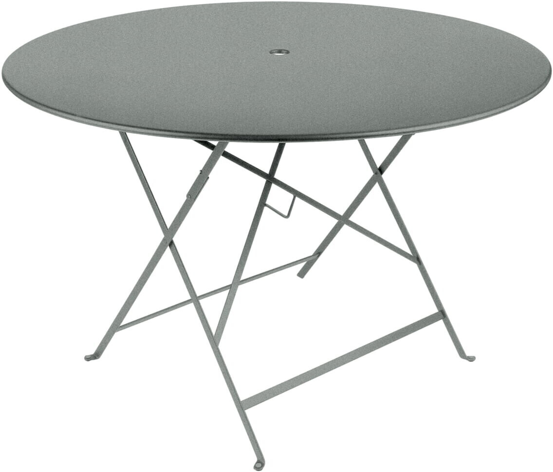 Fermob BISTRO Folding Round Table Metal 117x74x117cm Lapiligrau