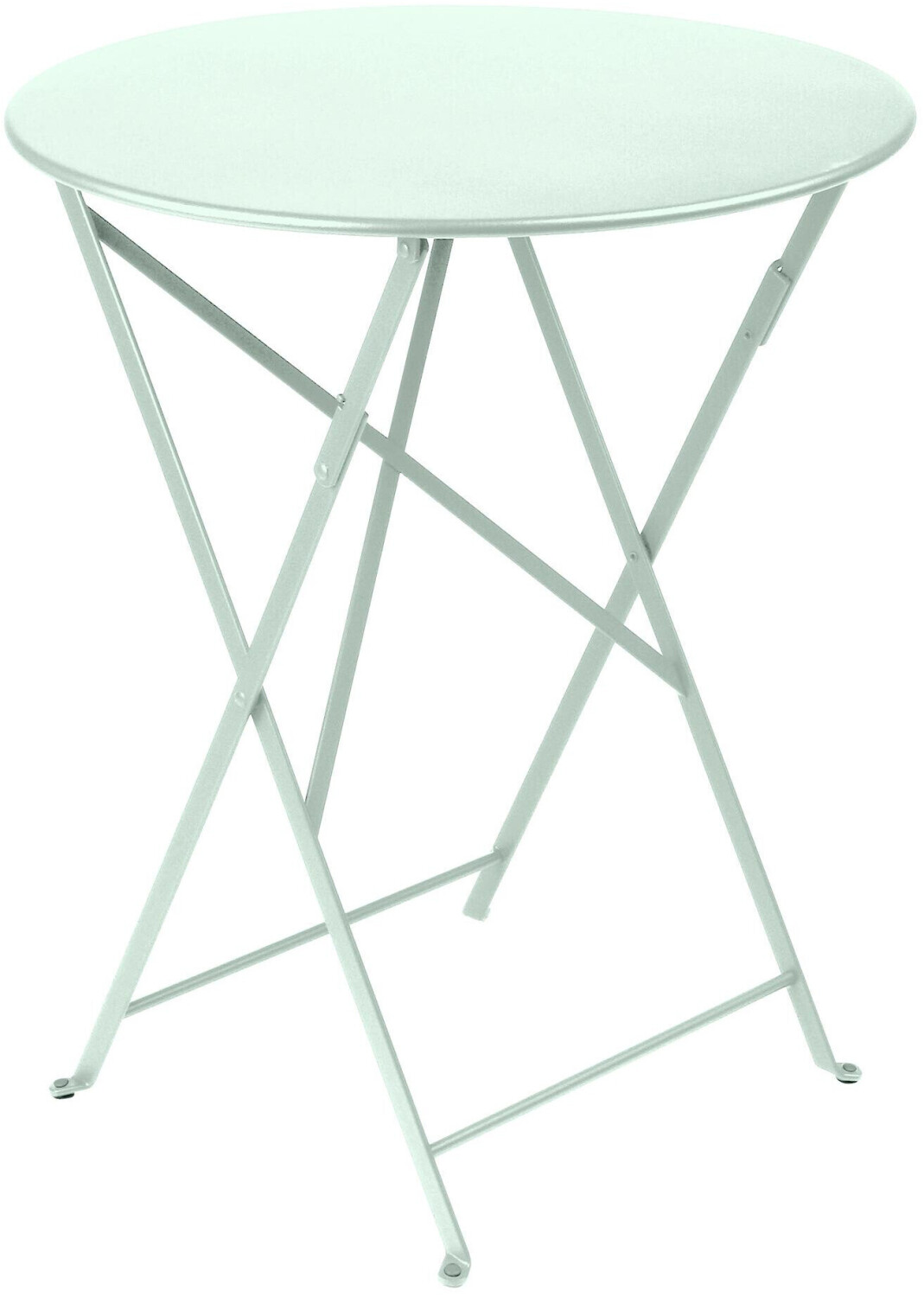 Fermob BISTRO Folding Round Table Metal 60x74x60cm Glacier Mint