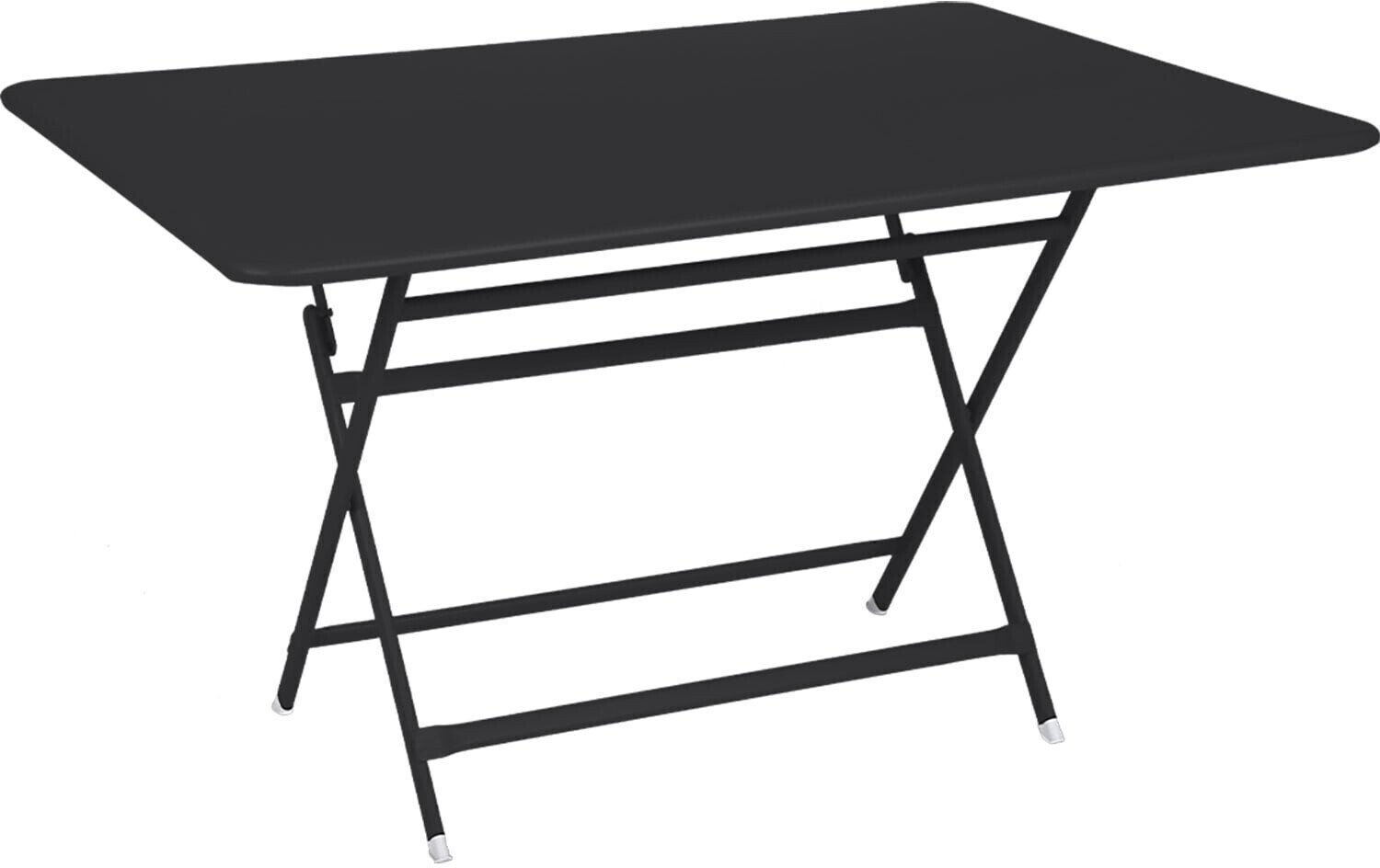 Fermob CARACTÈRE Folding Table Rectangular Metal 128x90cm Anthracite