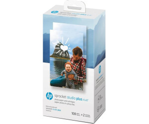 HP Sprocket Studio Plus Paper & Ink - 108 Sheets & 2 Cartridges For 4x6" Photo Printing