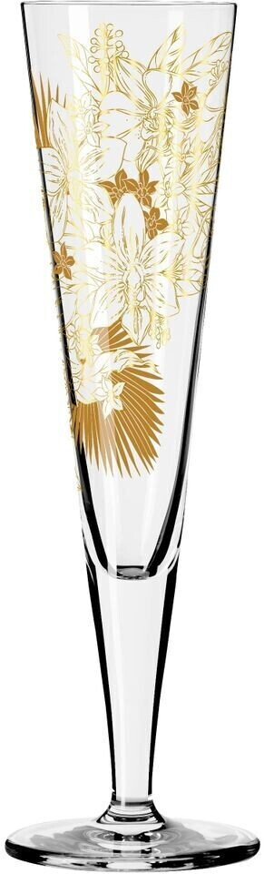 Ritzenhoff Goldnacht champagne glass No.32 205 ml