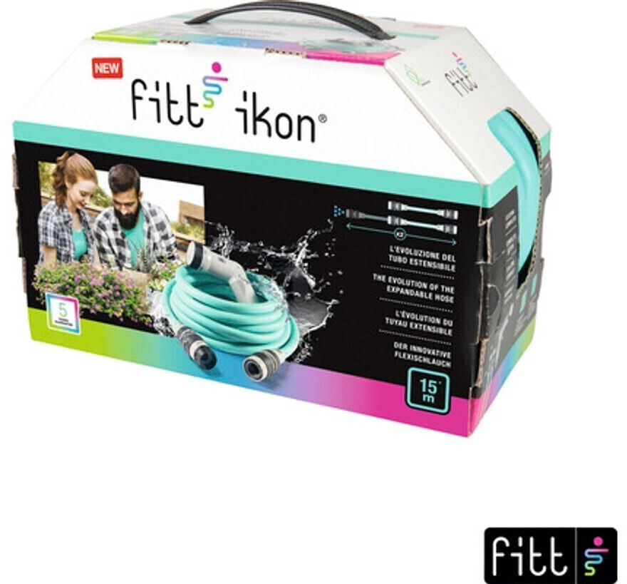 Fitt Ikon with multi-jet gun 15 m aquamarine