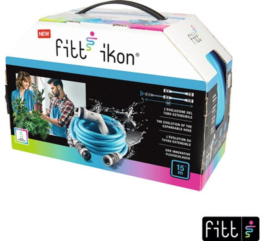 Fittop Ikon with multi-jet gun 15 m blue