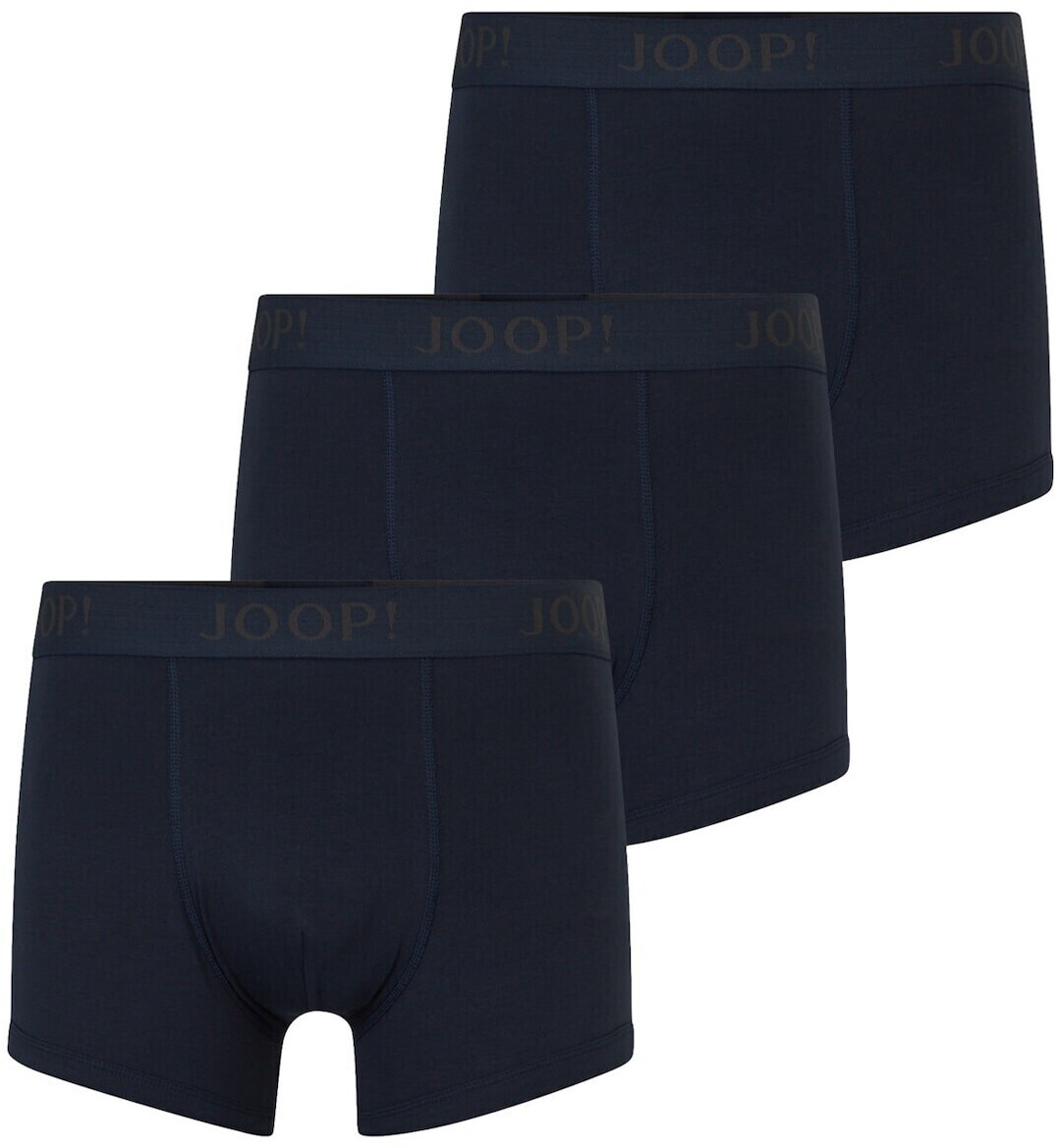 Joop! 3-Pack of Fine Cotton Stretch Boxers dark blue