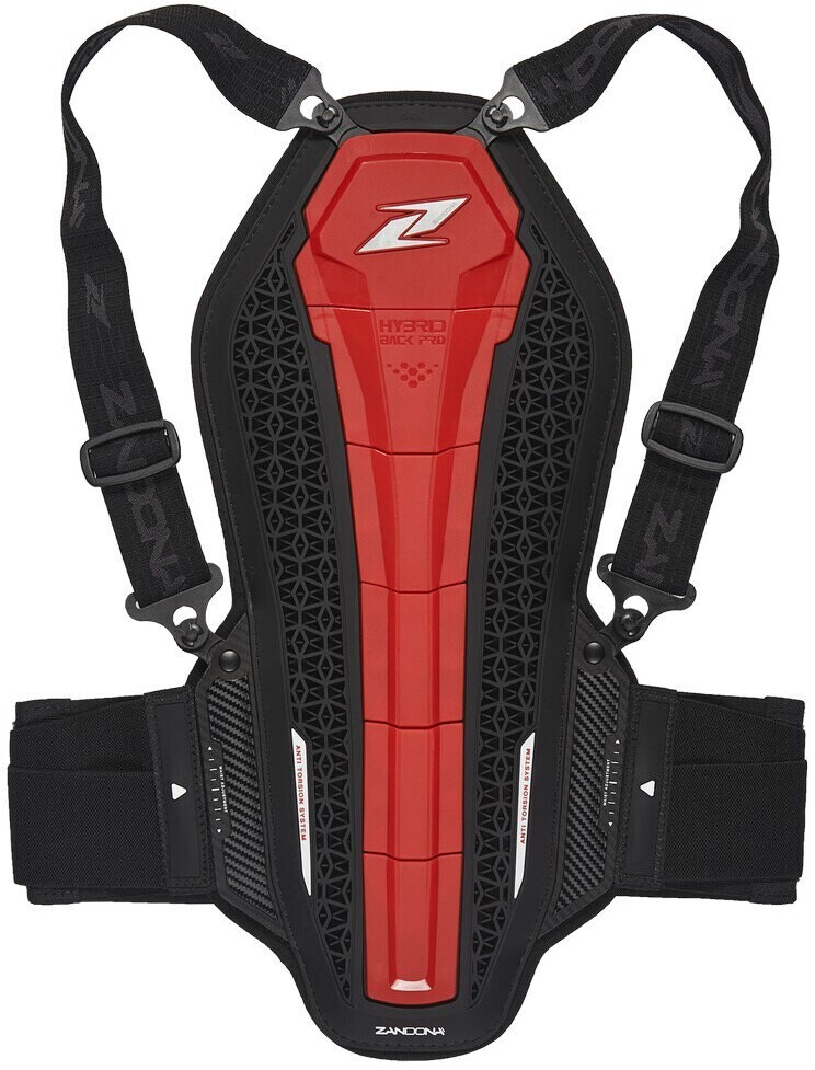 Zandona Hybrid Pro Rs X6 Back Protector Rot
