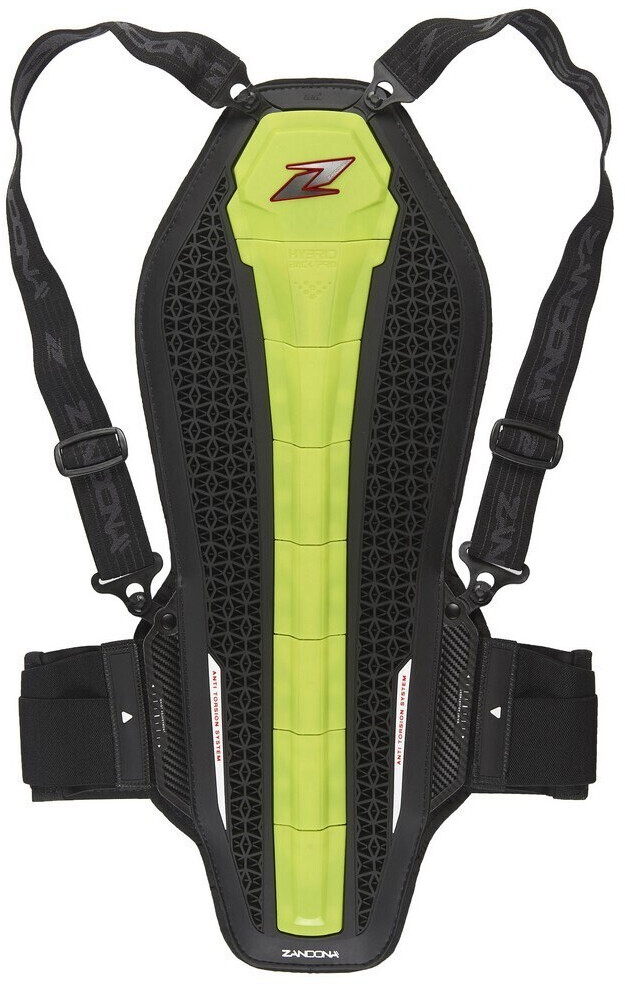 Zandona Hybrid Pro Rs X8 Back Protector Gelb