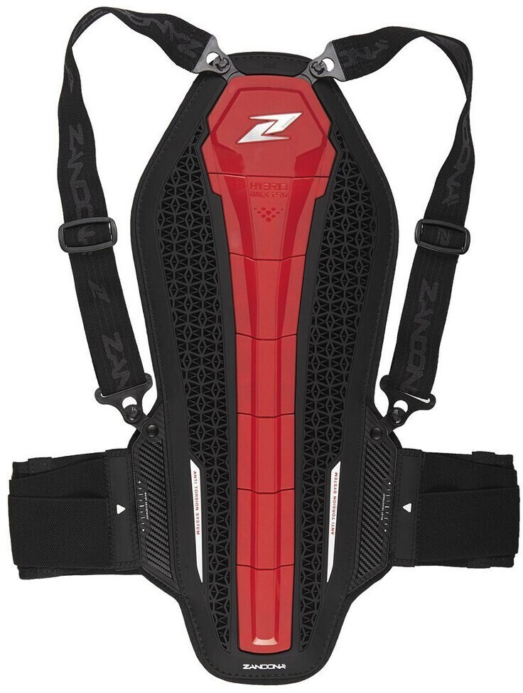 Zandona Hybrid Pro Rs X7 Back Protector Rot