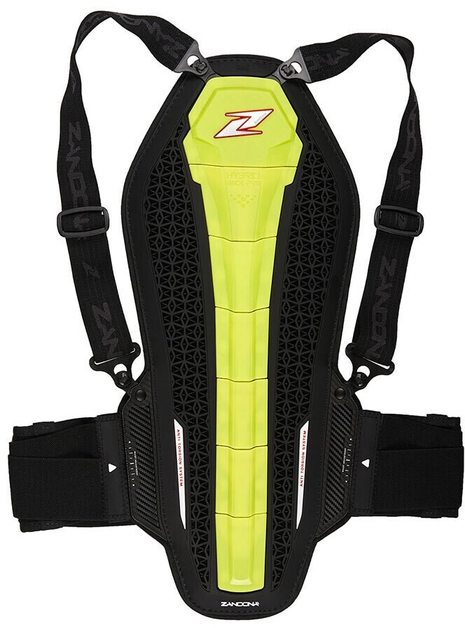 Zandona Hybridpro X7 Back Protector Gelb/black